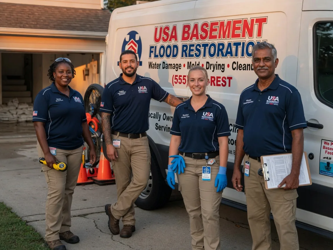 Basement Flood Cleanup company in Winston, OR
