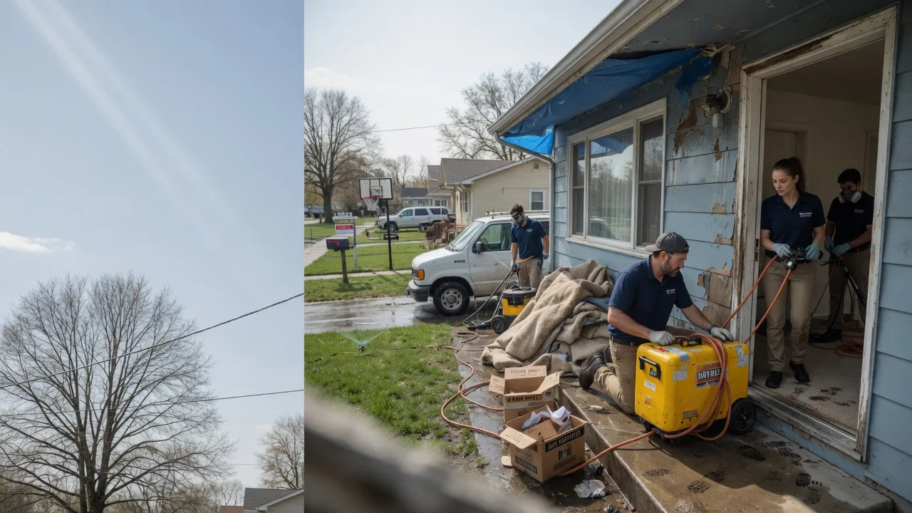 Basement Flood Cleanup in Winston, OR near me